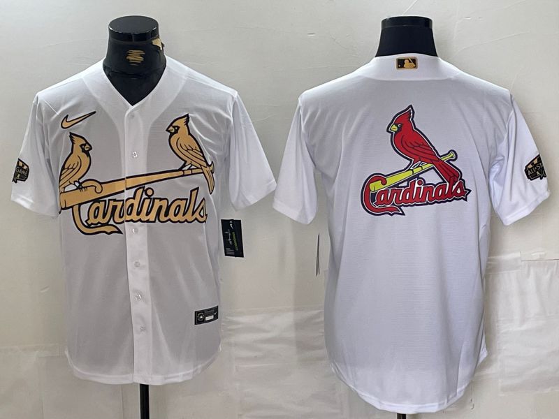 Men St.Louis Cardinals Blank White All star 2024 Nike MLB Jersey style 2